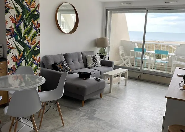 4 Pieces, Vue Mer, Piscine Et Parking Prive Apartamento