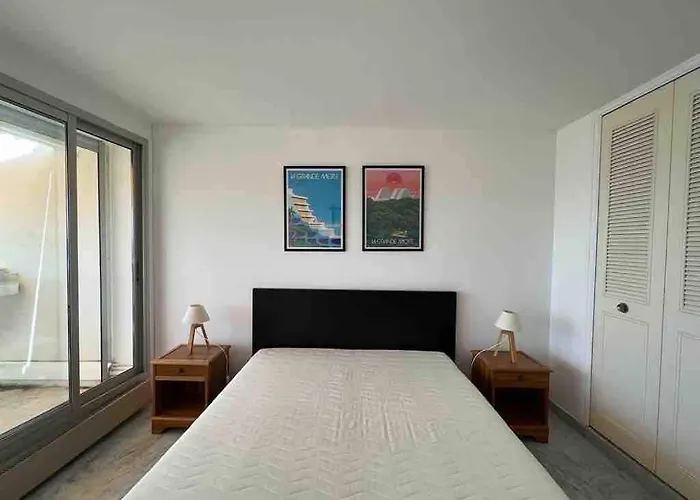 4 Pieces, Vue Mer, Piscine Et Parking Prive Apartamento *